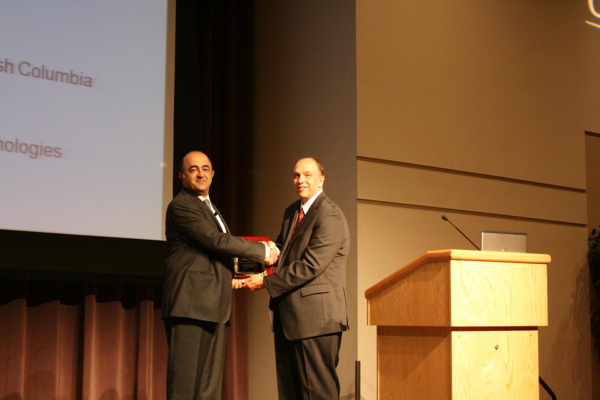 awarded the ASTM International Wayne W. Stinchcomb Memorial Lecture and Award