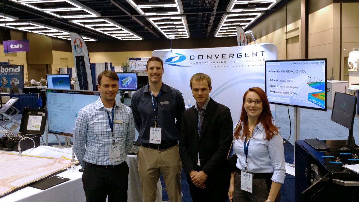 Convergent Team at SAMPE Seattle 2014